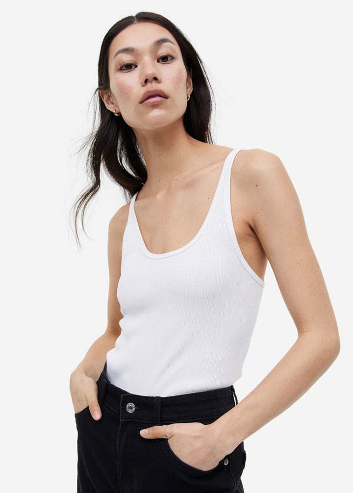 Festive Ribbed Knit Topiii